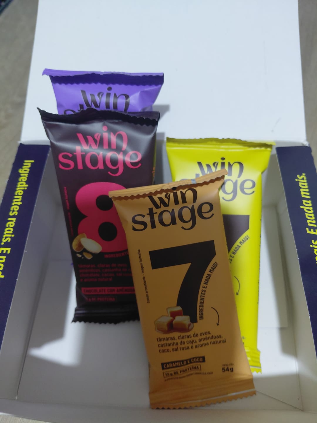 Customer photo review of Caixa Mista WinStage - Caixa 12 Unid.