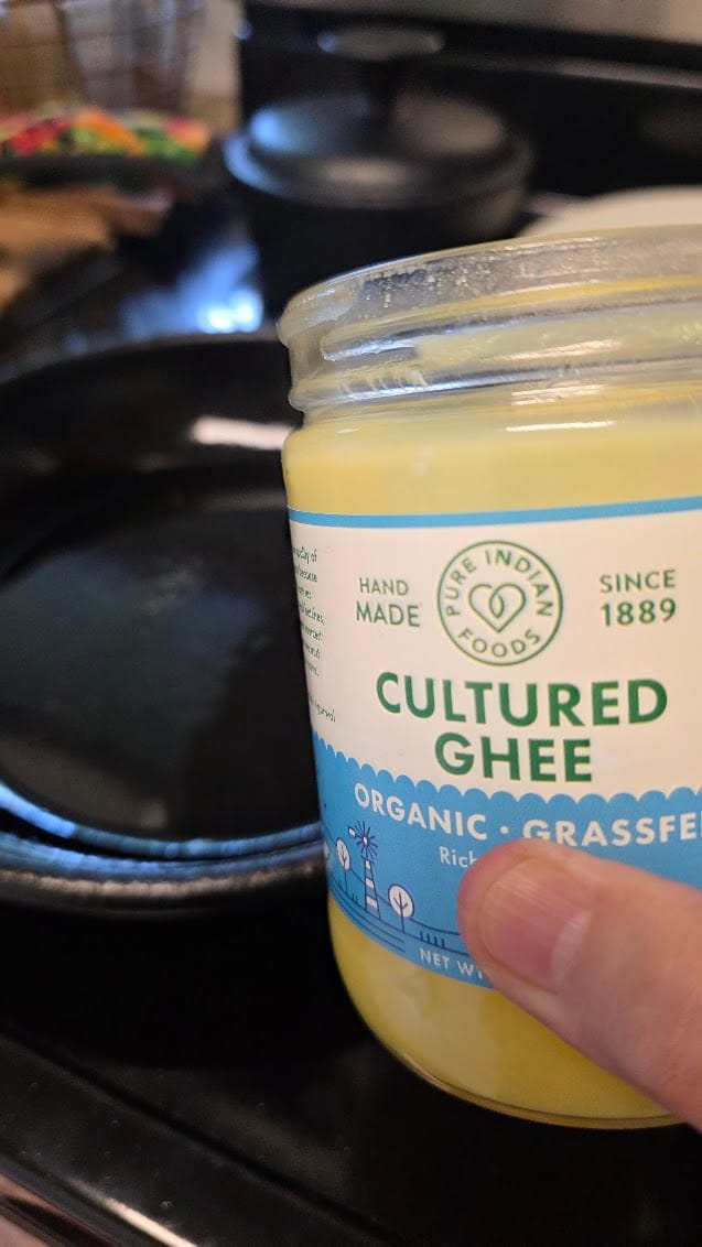 Customer photo review of Cultured Ghee, Grassfed & Certified Organic
