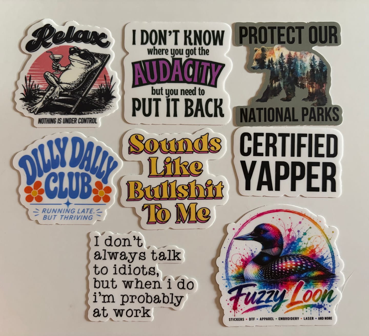 Customer photo review of STICKER CLUB | Monthly Sticker Subscription