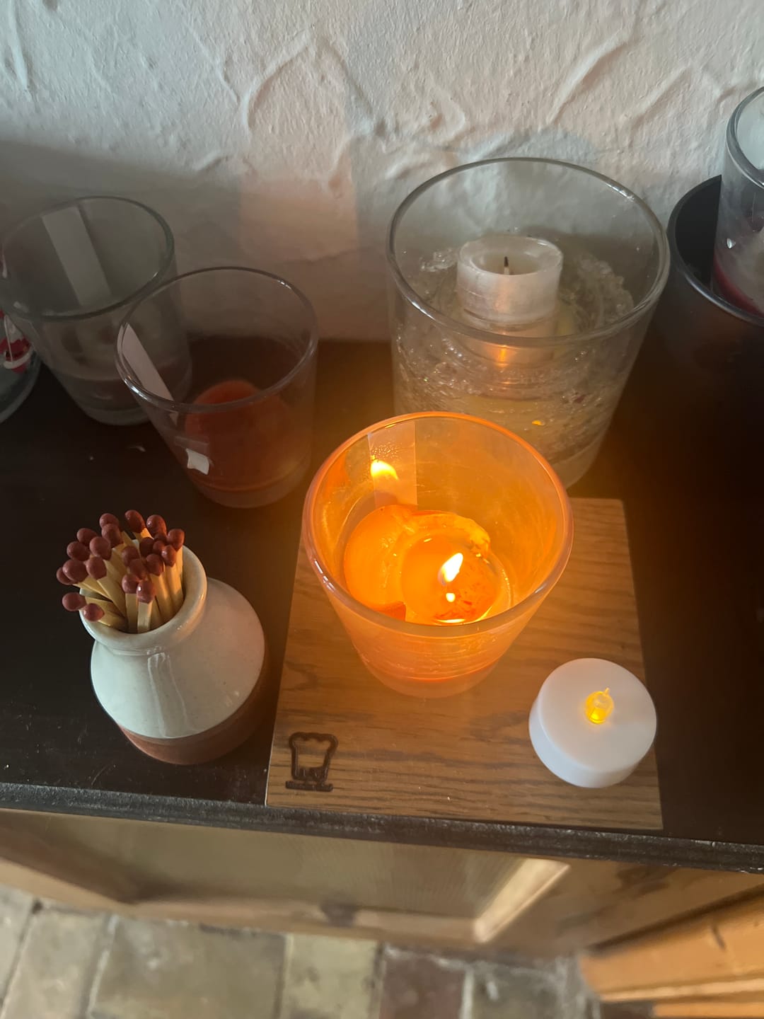 Customer photo review of Rustic Milk Bottle Match Striker