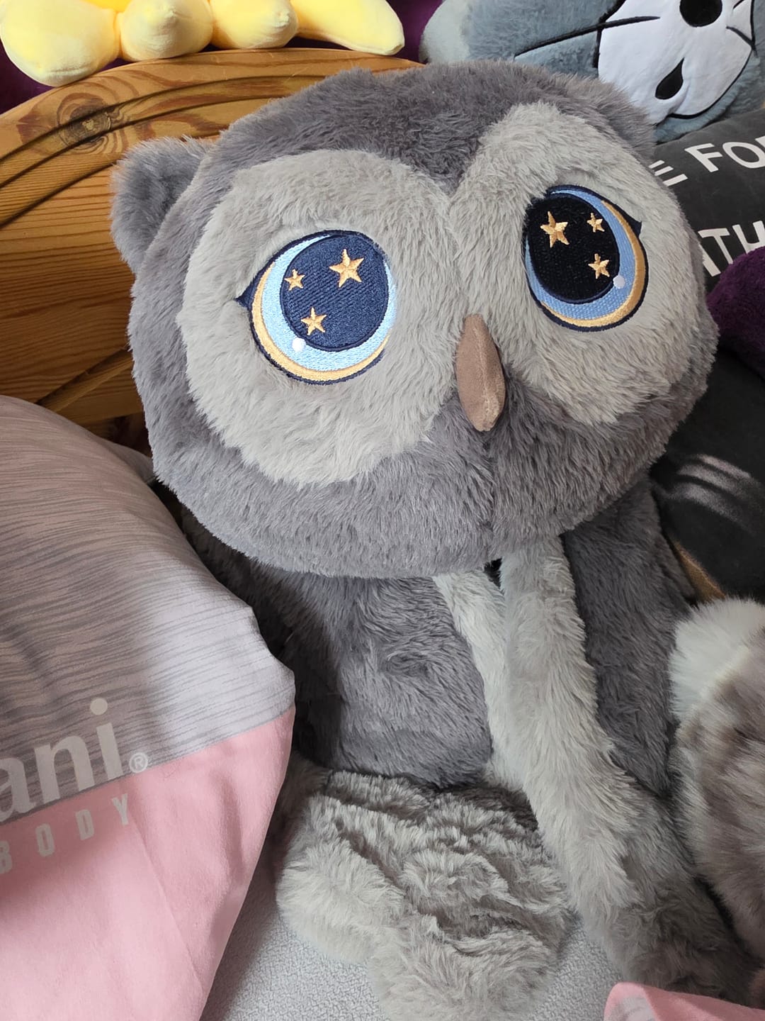 Customer photo review of ✨NEW✨MeWaii® Owl Weighted Stuffed Animal