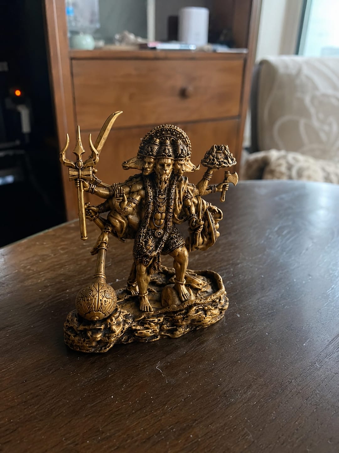 Customer photo review of Divine Car Dashboard Idol - Marble Dust Coated