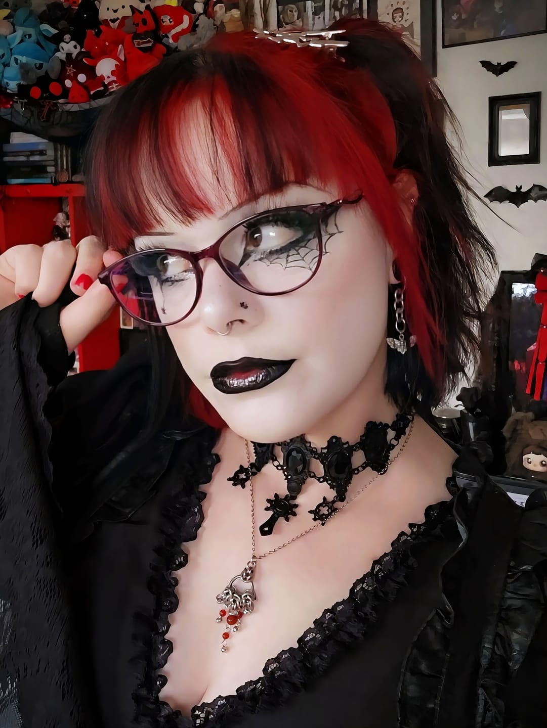 Customer photo review of Tia Eyeglasses