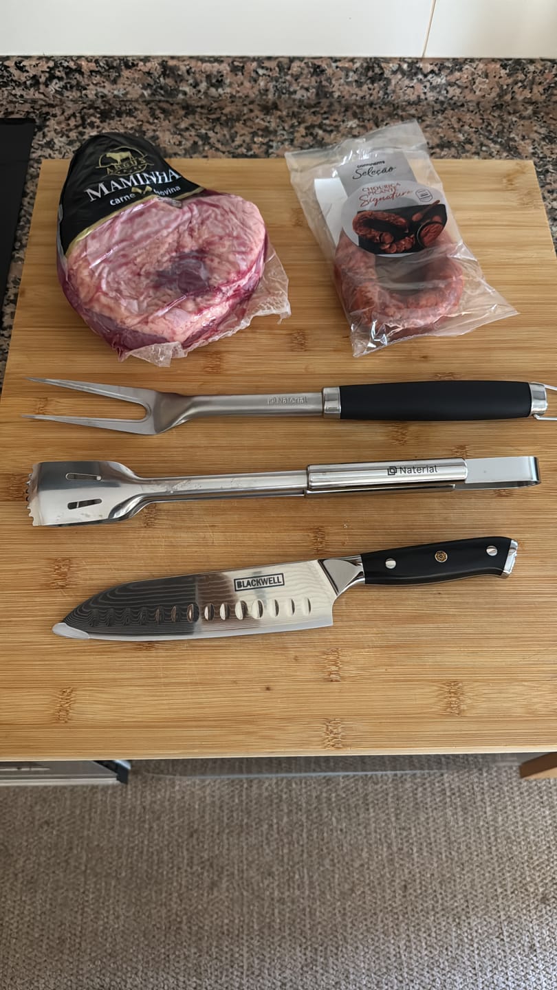 Customer photo review of Blackwell Santokumes Japanse stijl - 67 lagen damaststaal - VG10 - 19 cm