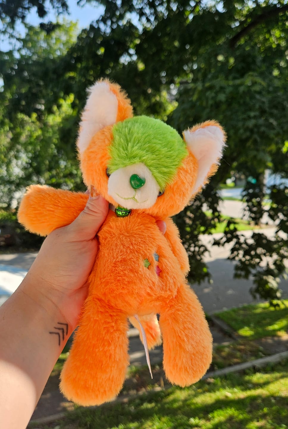 Customer photo review of CITRUS NOOPS - Noopy2 10” Plush - TANGY V2