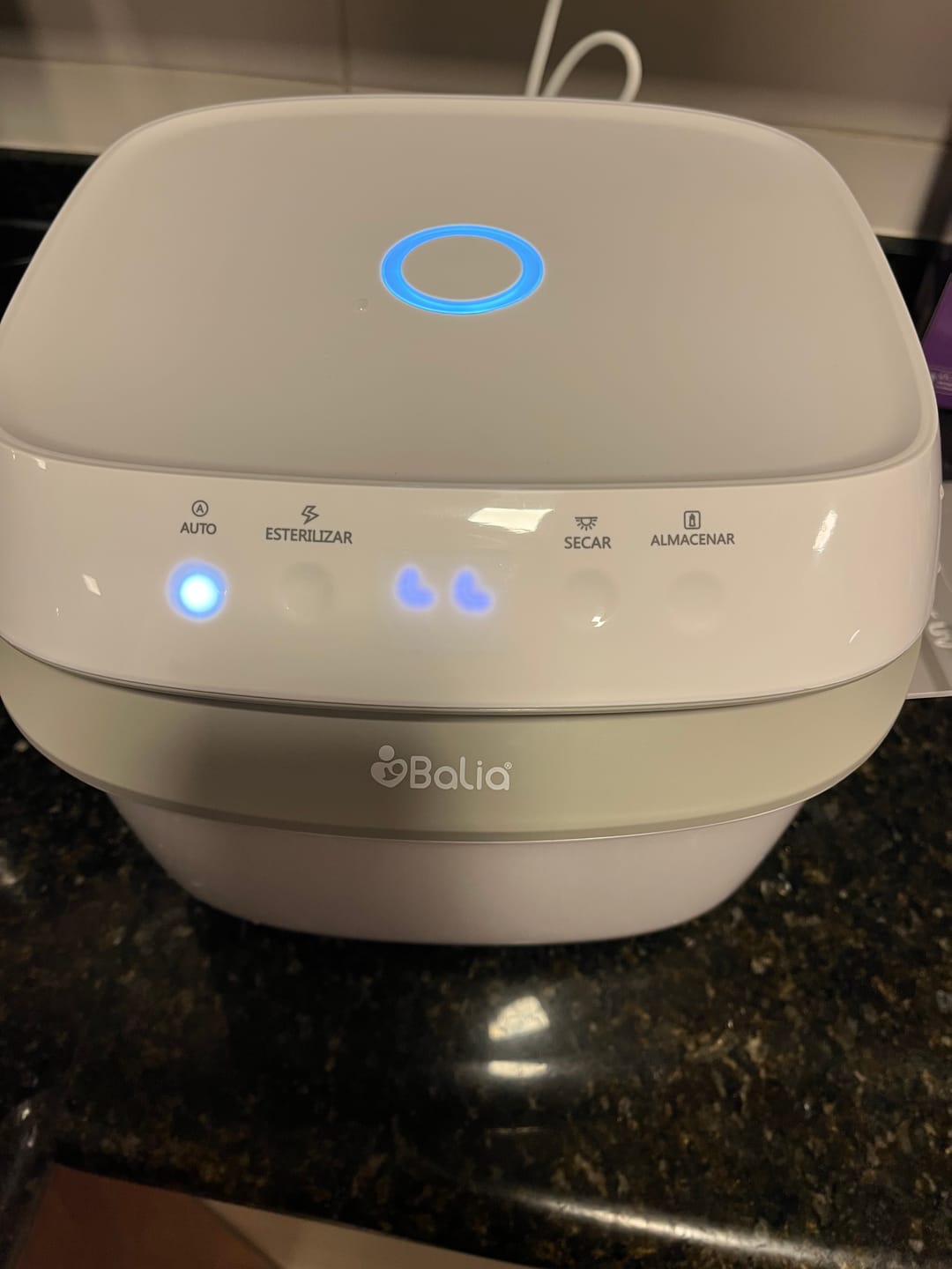 Customer photo review of Esterilizador de mamaderas con Secador
