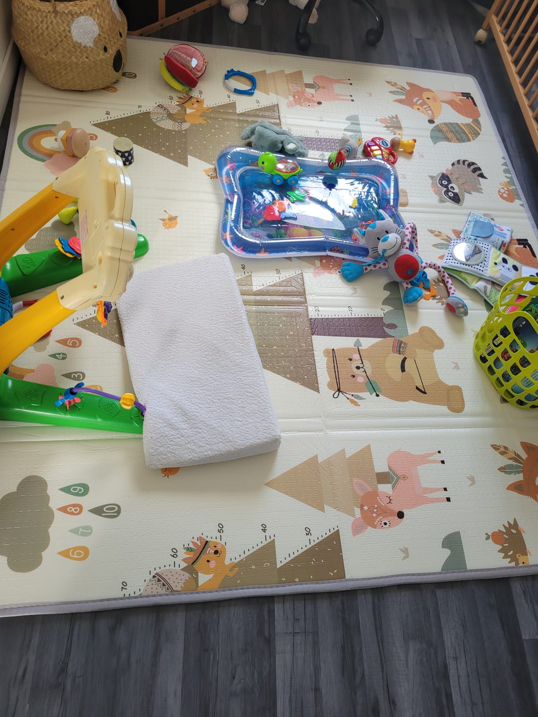 Customer photo review of Tapis d'éveil pliable anti-choc XXL