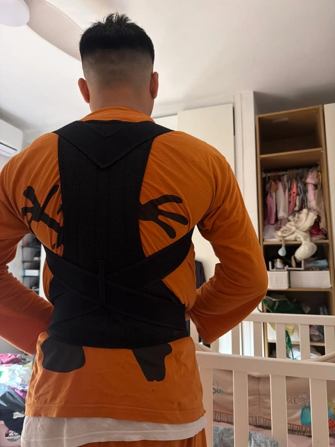 Customer photo review of GhostFit Invisible Posture Brace