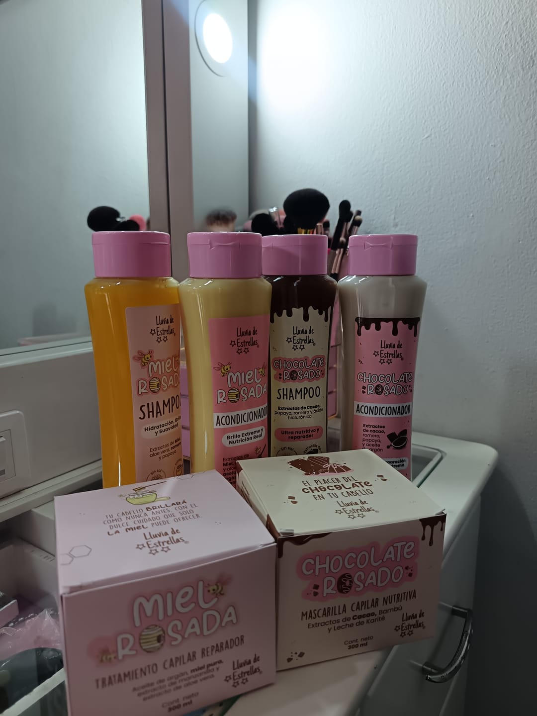 Customer photo review of LINEA MIEL ROSADA