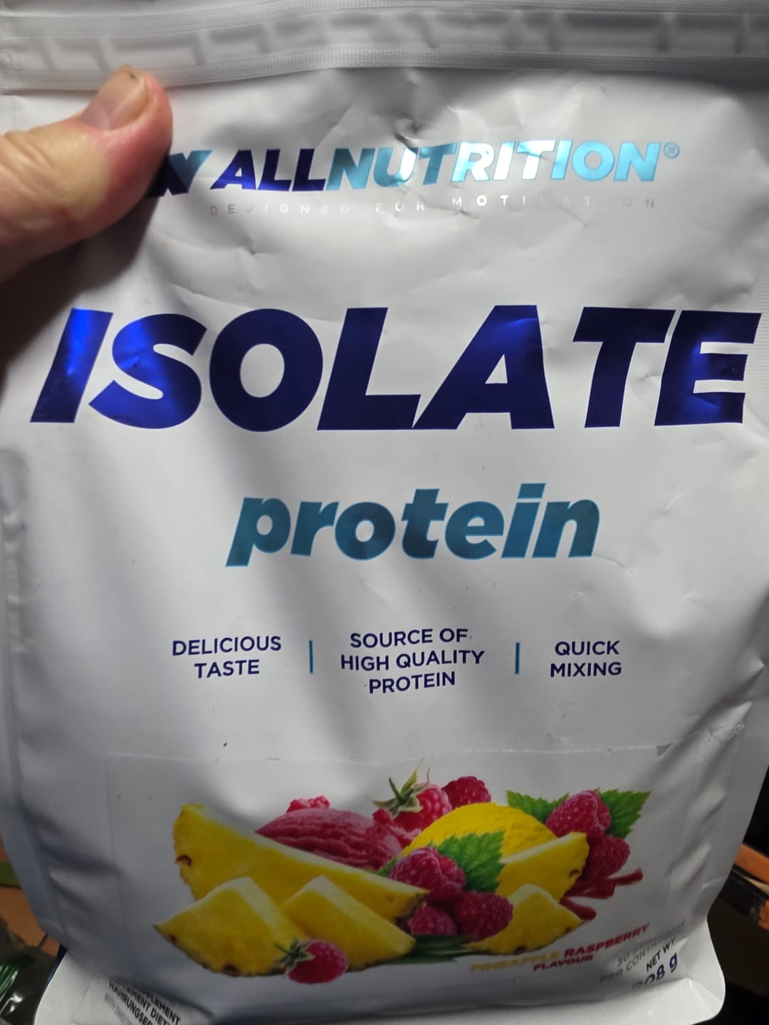 Customer photo review of Isolate Protein