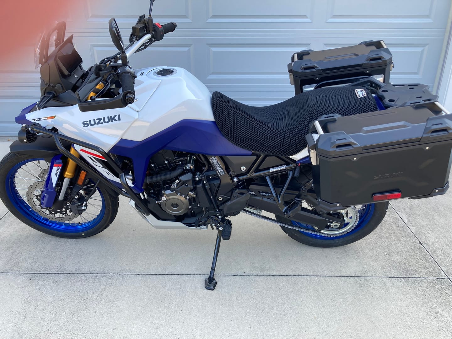 Customer photo review of Wind Rider Seat Cover
