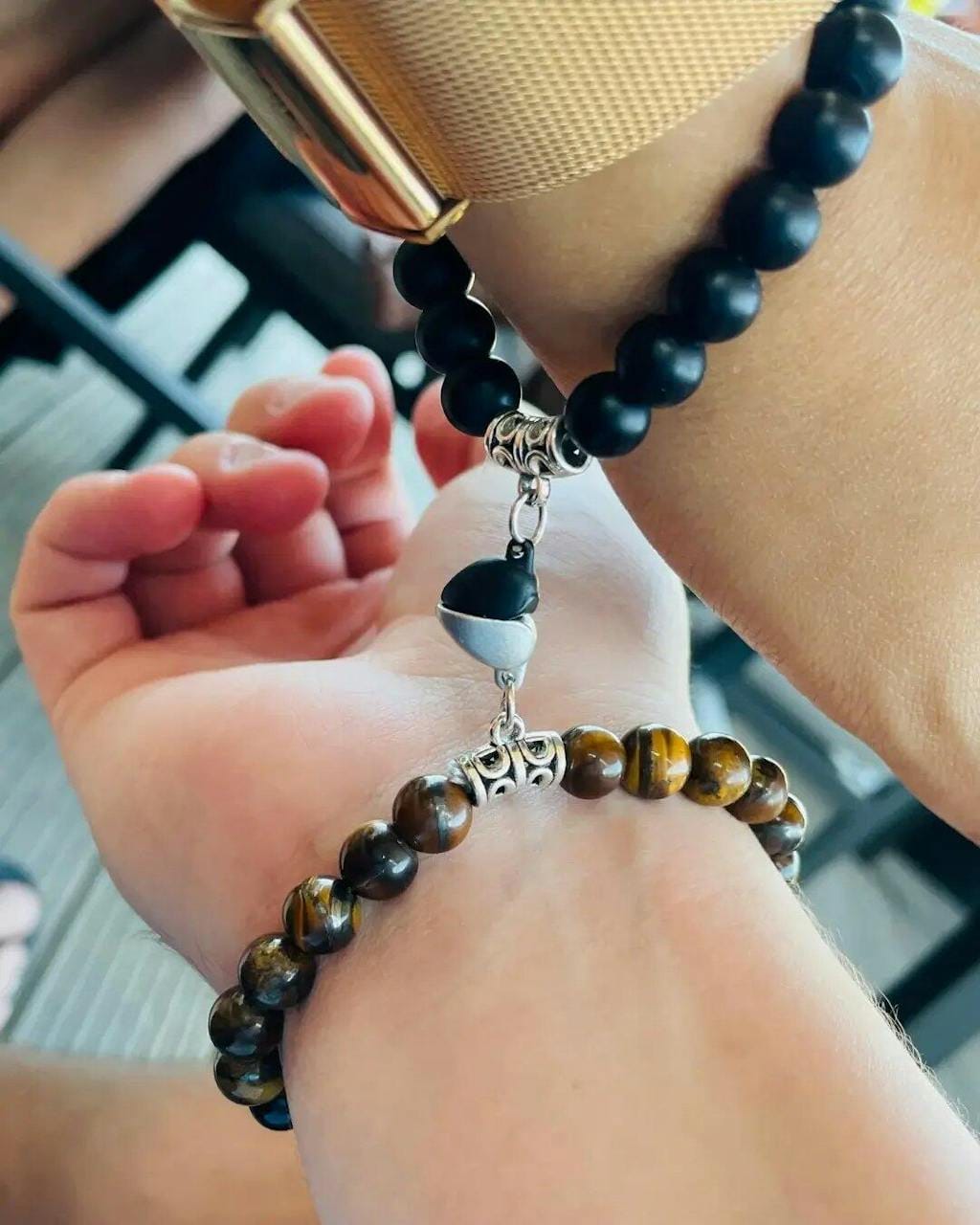 Customer photo review of Nivora – Pulsera del Amor