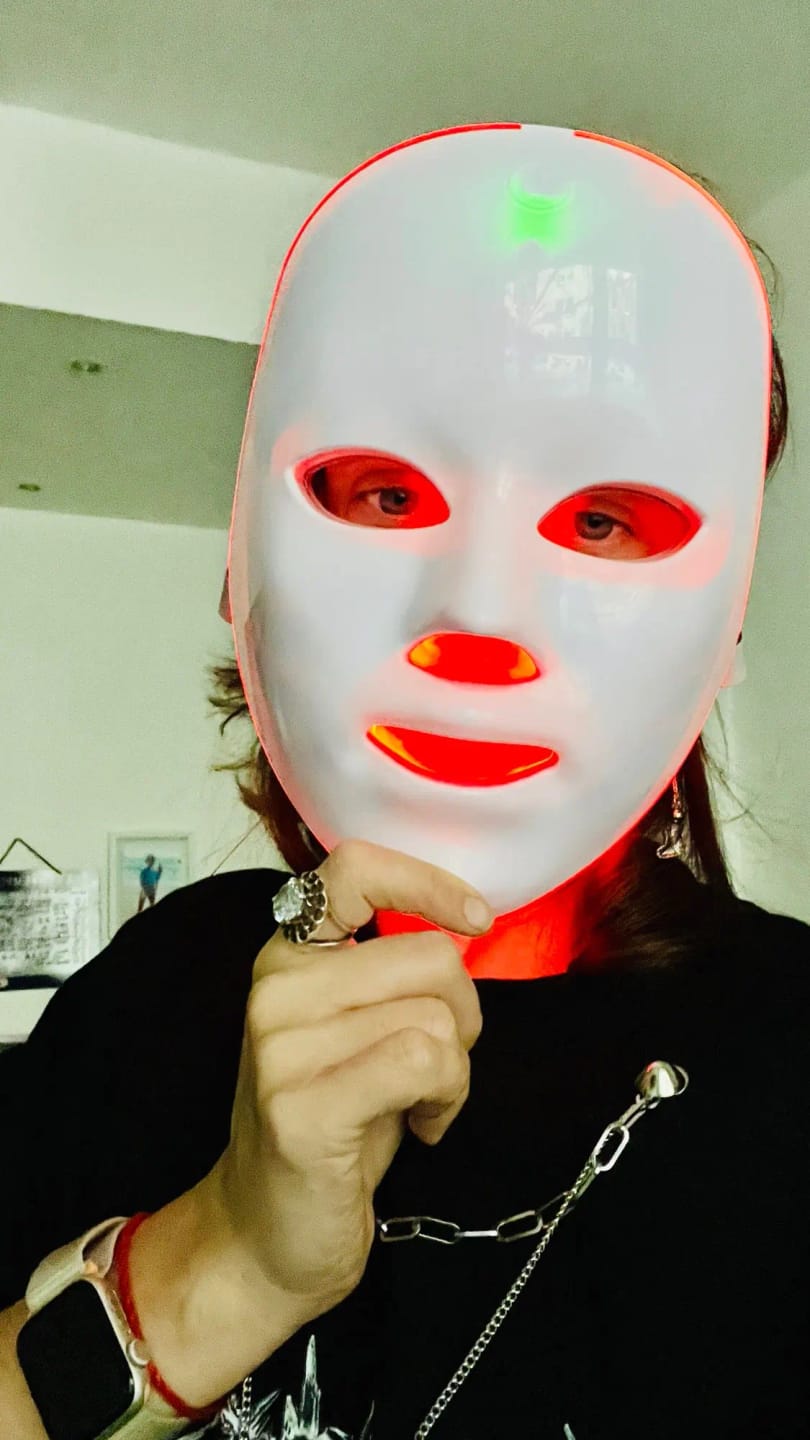 Customer photo review of Máscara LED Auvran™