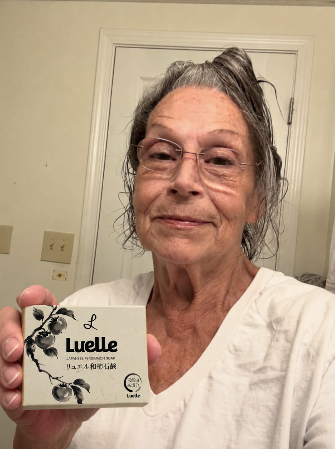 Customer photo review of Luelle Persimmon Soap