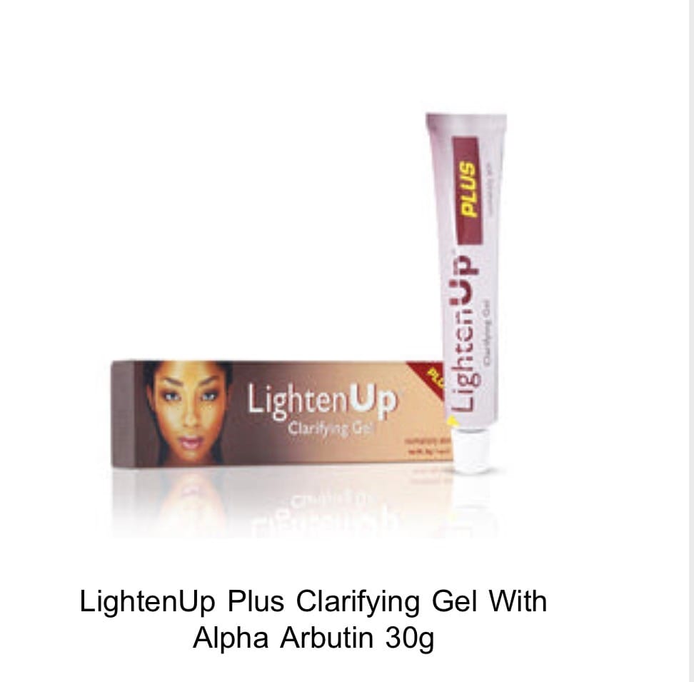 Customer photo review of LightenUp Plus Clarifying Gel With Alpha Arbutin 30g