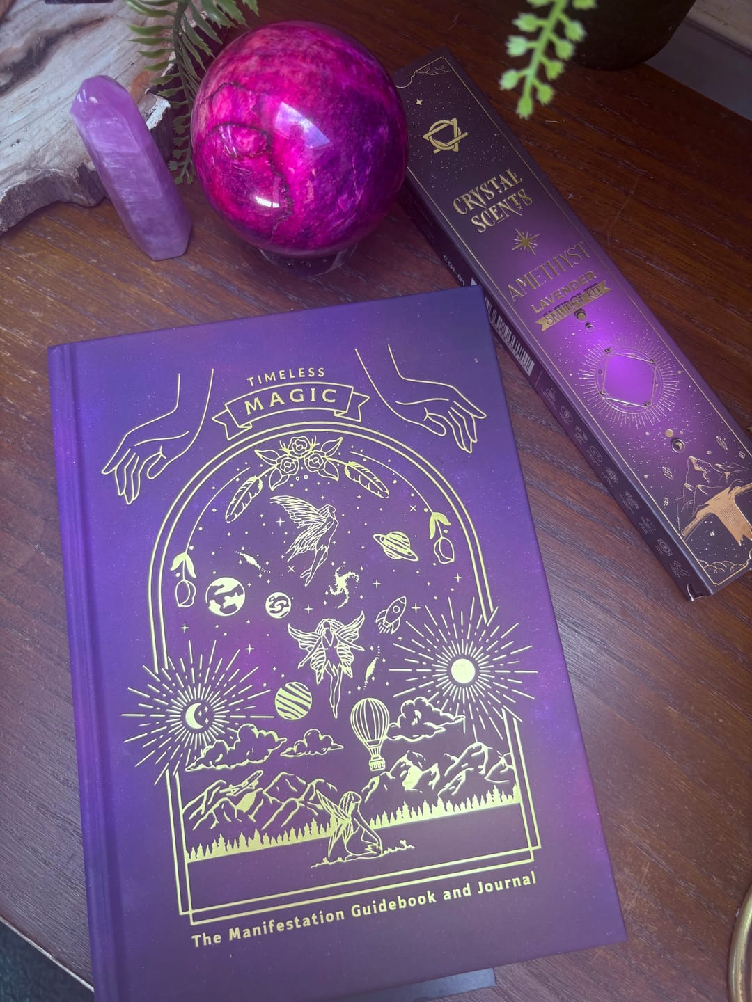 Customer photo review of Timeless Magic Manifestation Journal & Guidebook