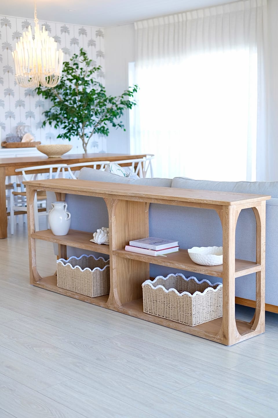 Customer photo review of Milla Large Console Or Lounge Table