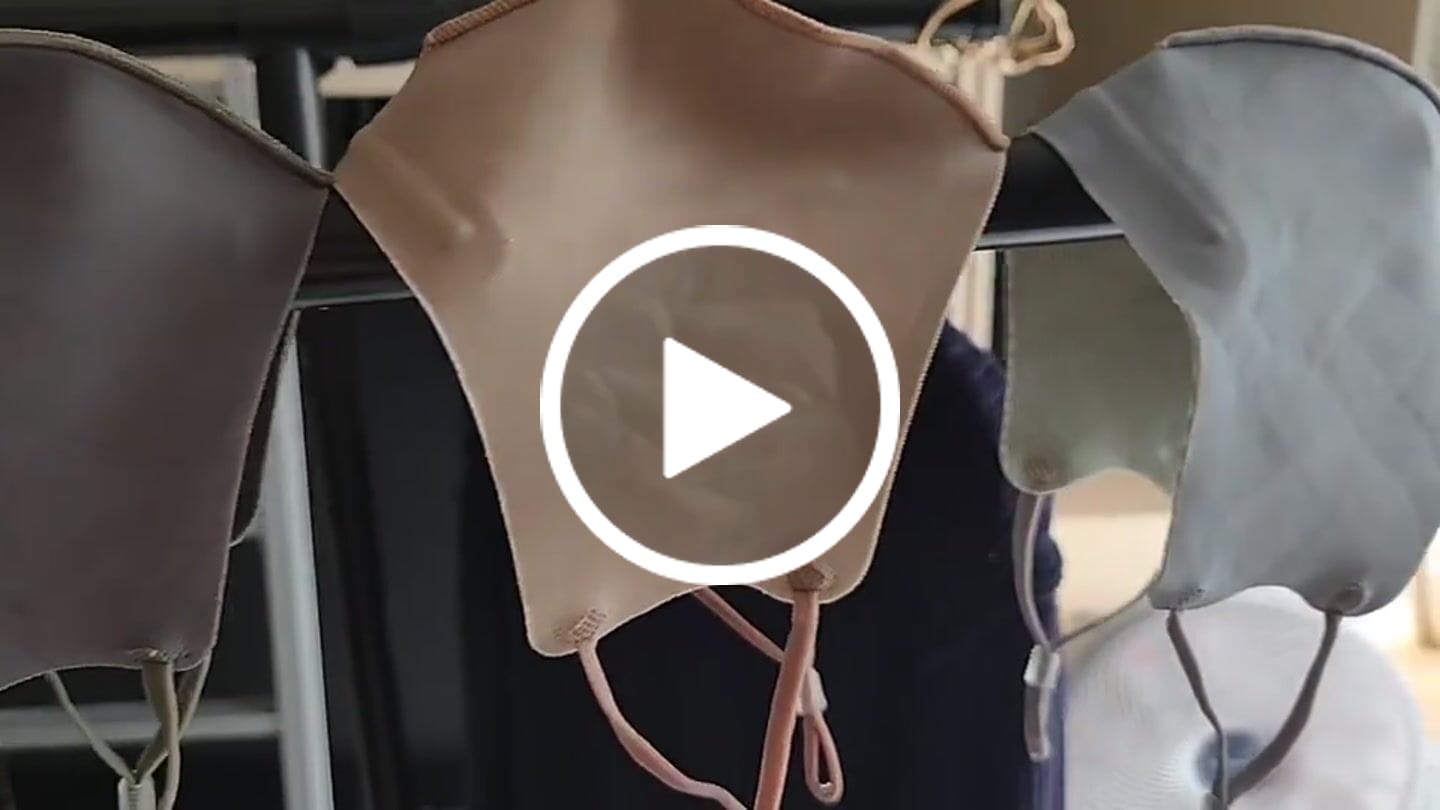 Customer video review of Reusable Copper Face Mask