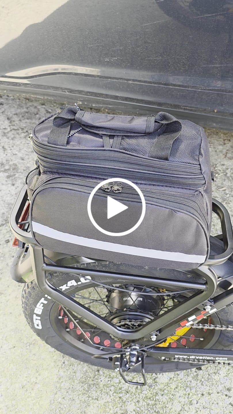 Customer video review of 🎁 Cycling gift pack（Backpack,Lock,PhoneHolder,Waterproof Cover,Pump) (100% off)