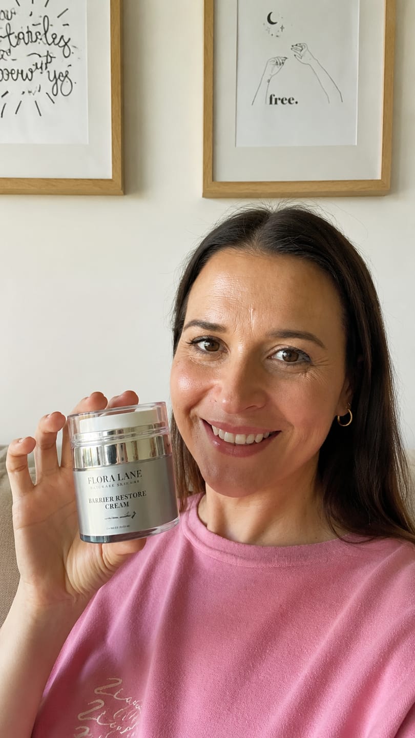 Customer photo review of Barrier Restore Cream