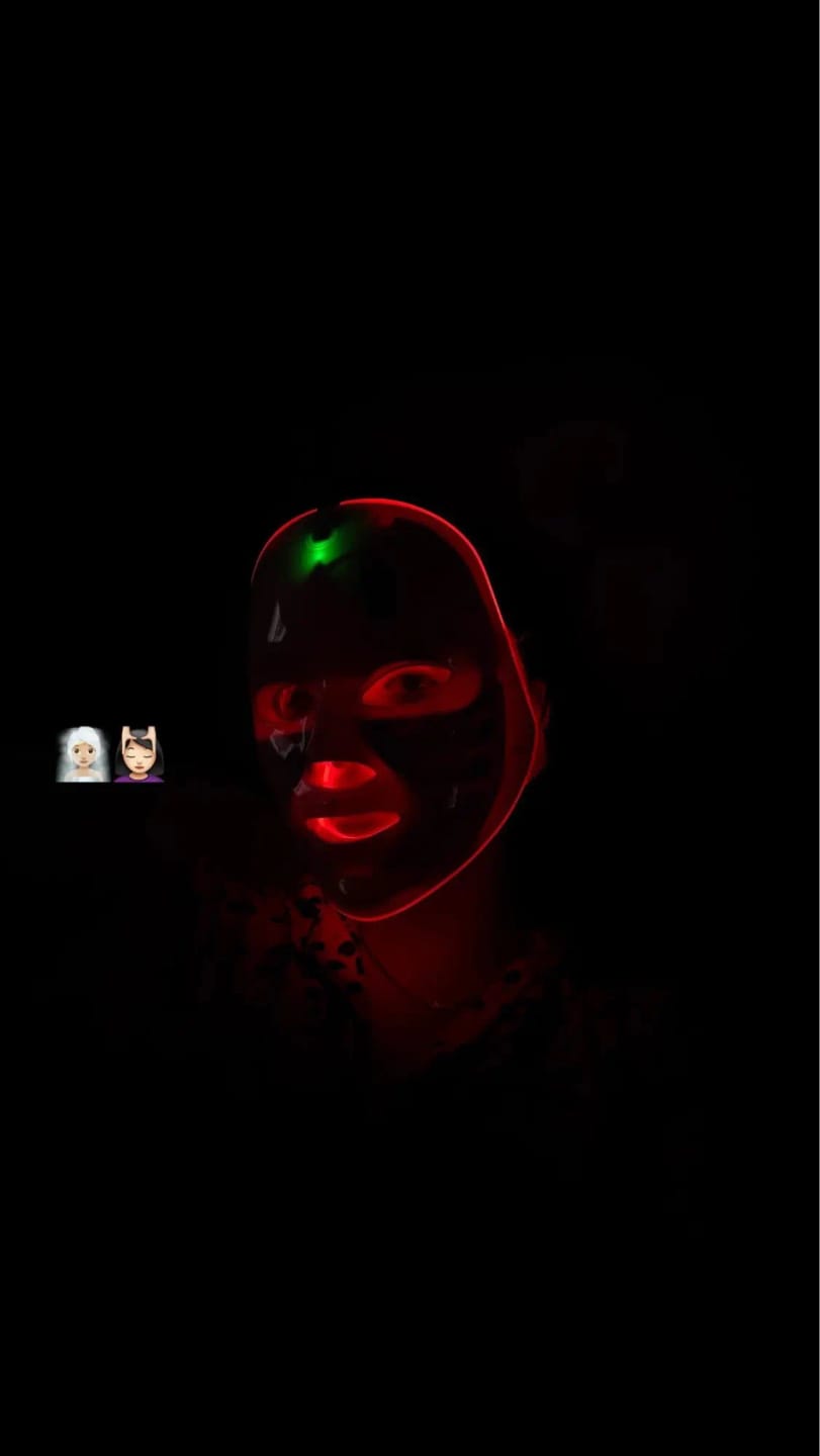 Customer photo review of Máscara LED Auvran™