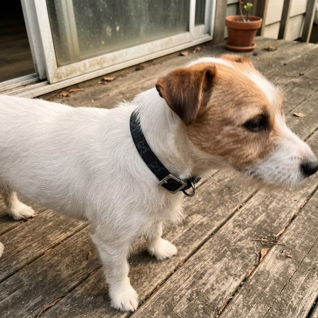 Customer photo review of Regal Paws Collar