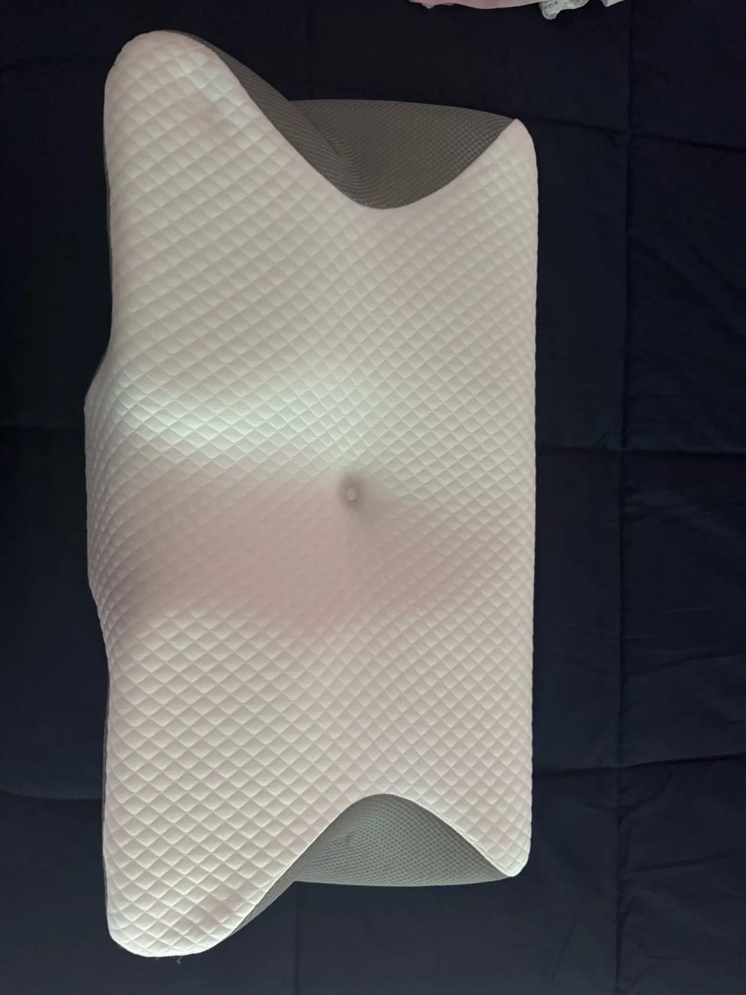 Customer photo review of Almohada cervical ergonómica