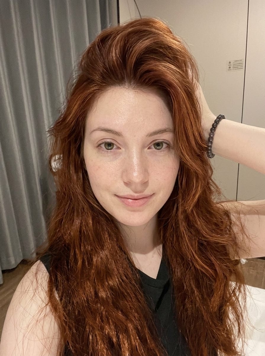 Customer photo review of Revimus Heated Root Volumizer Clip