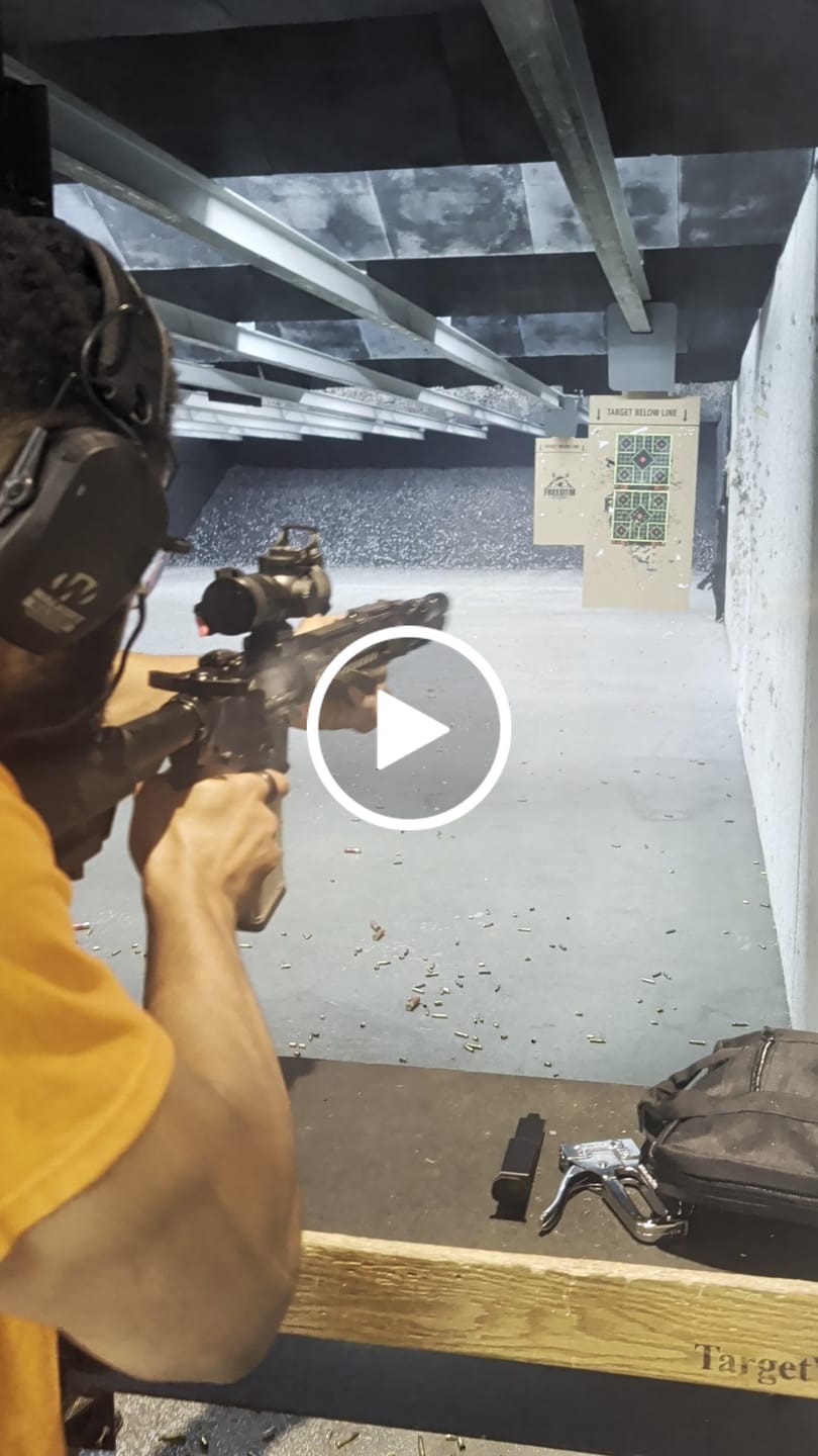 Customer video review of 100% USA Made Super Safety with Flat Trigger – On Sale $89.99