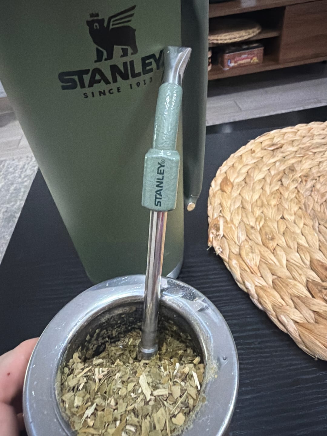 Customer photo review of Bombilla para Mate  Cuchara Verde