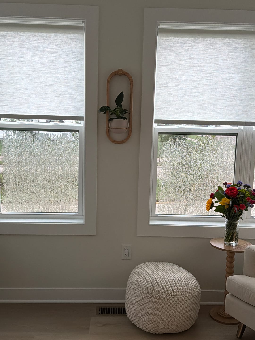 Customer photo review of Frame Wall Planter + Pot