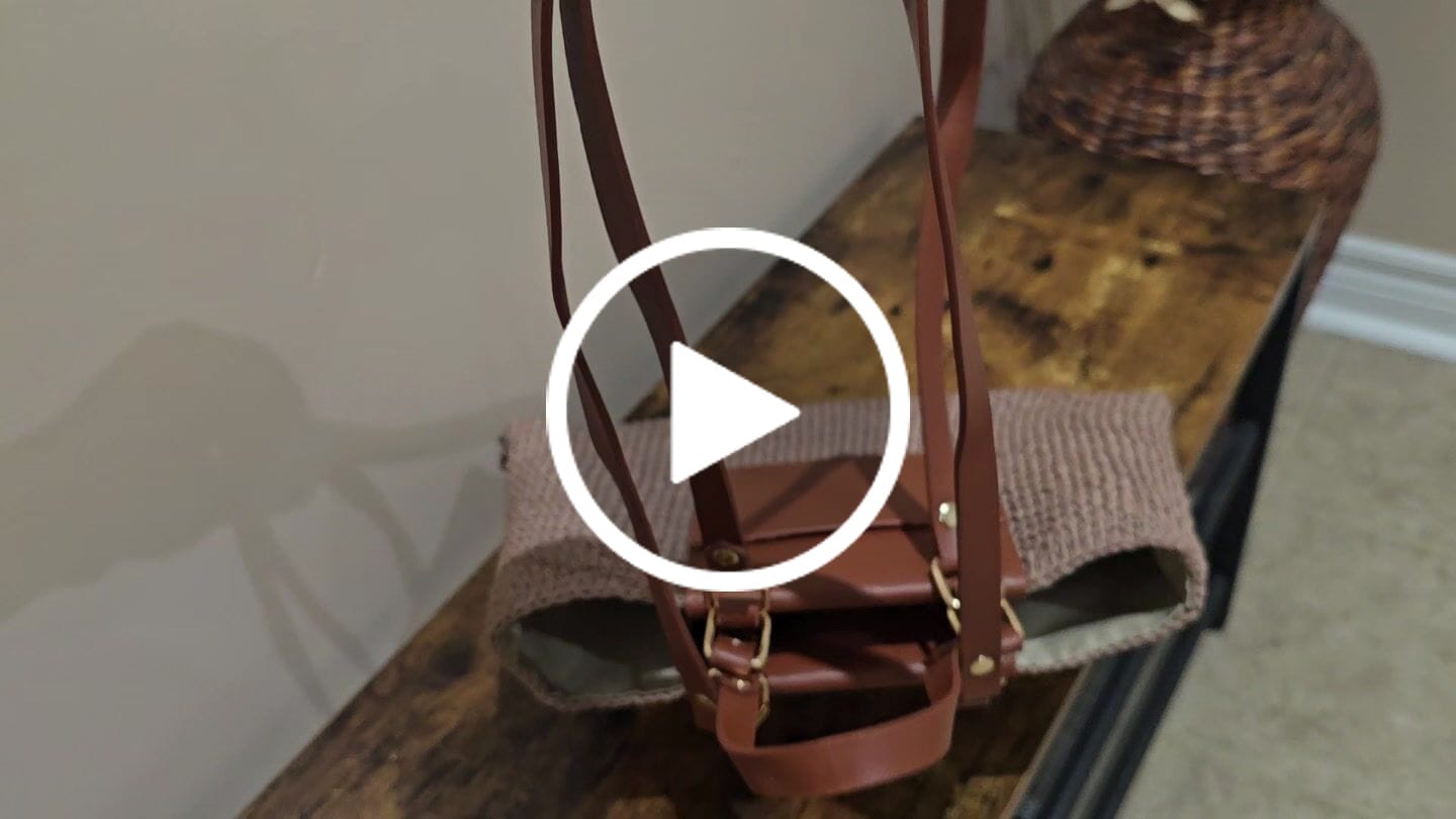 Customer video review of Urban classic Tote Crochet Kit