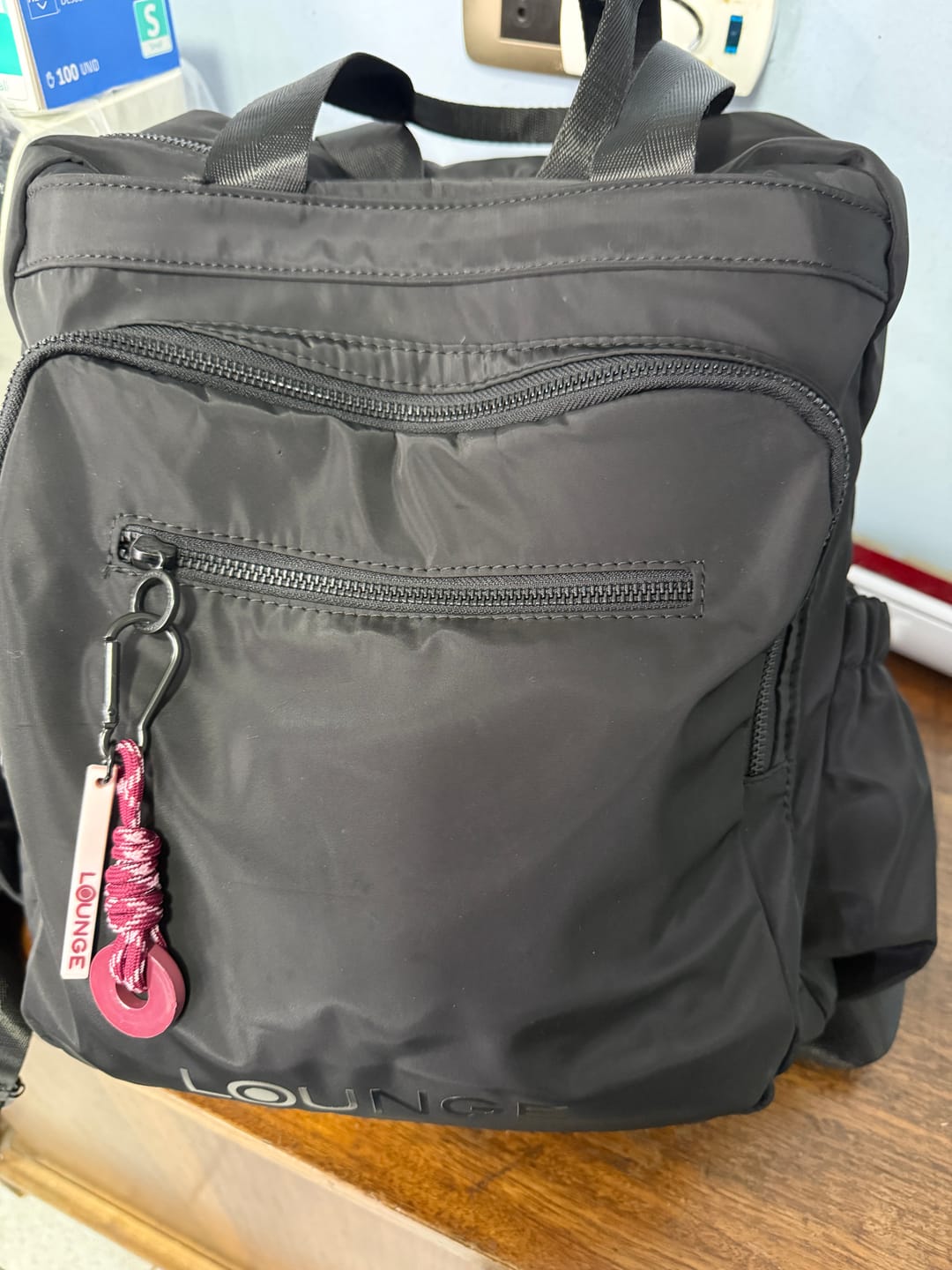Customer photo review of Mochila Nylon Computador Icónica