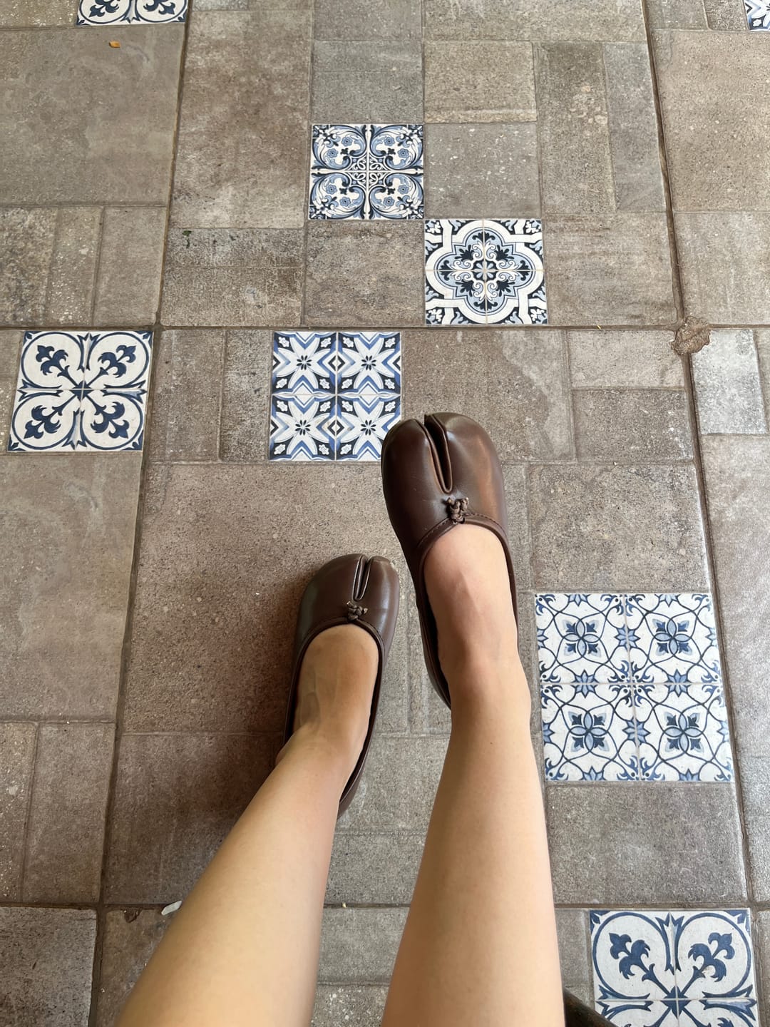 Customer photo review of Bailarinas Tabi Isabella