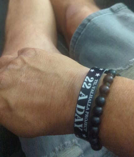 Customer photo review of 22 A Day Memorial Bracelet