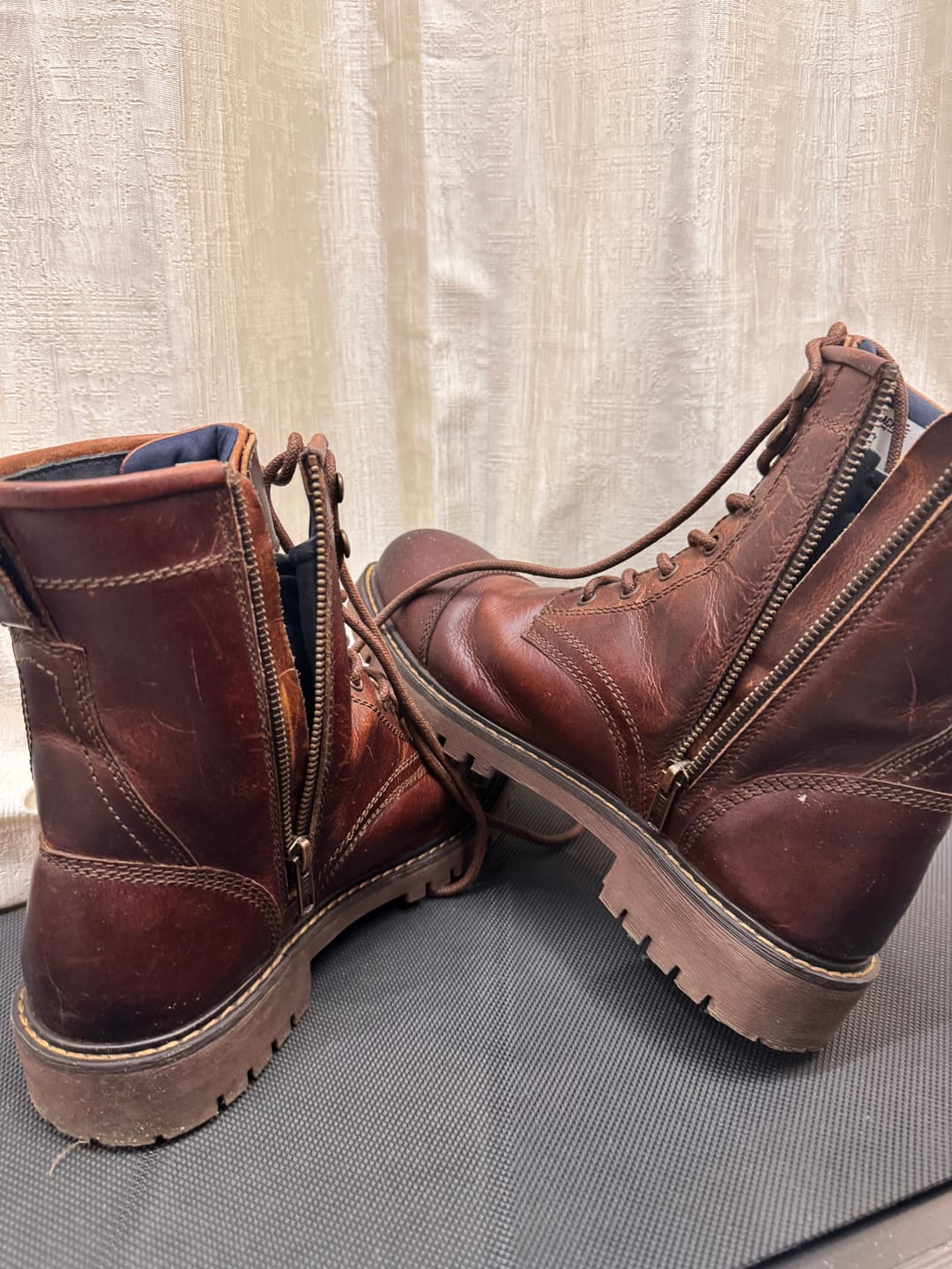 Customer photo review of boots brute cognac