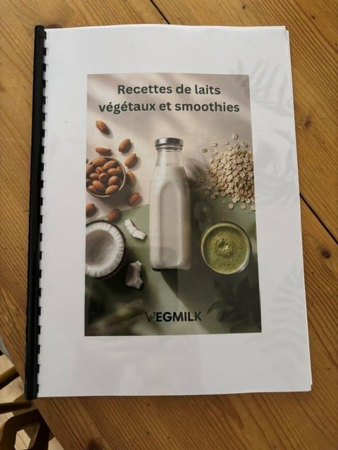 Customer photo review of E-book : +30 Recettes de laits végétaux & smoothies