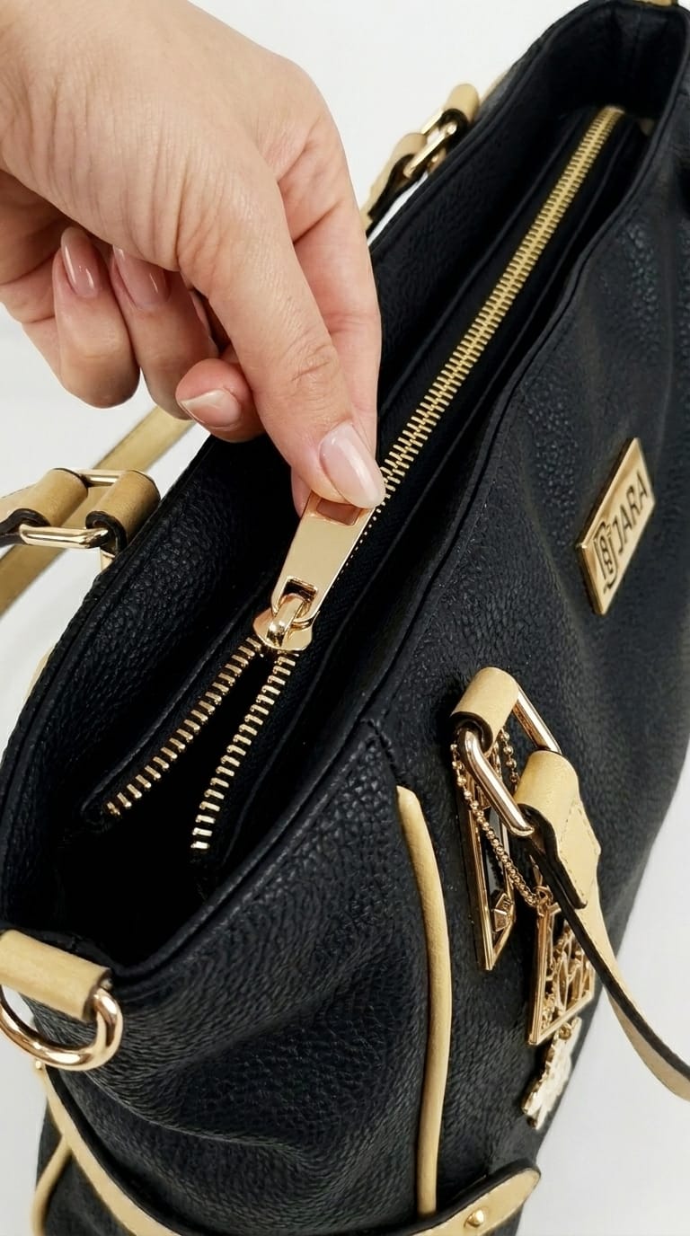 Customer photo review of VENICE LEATHER TOTE BAG