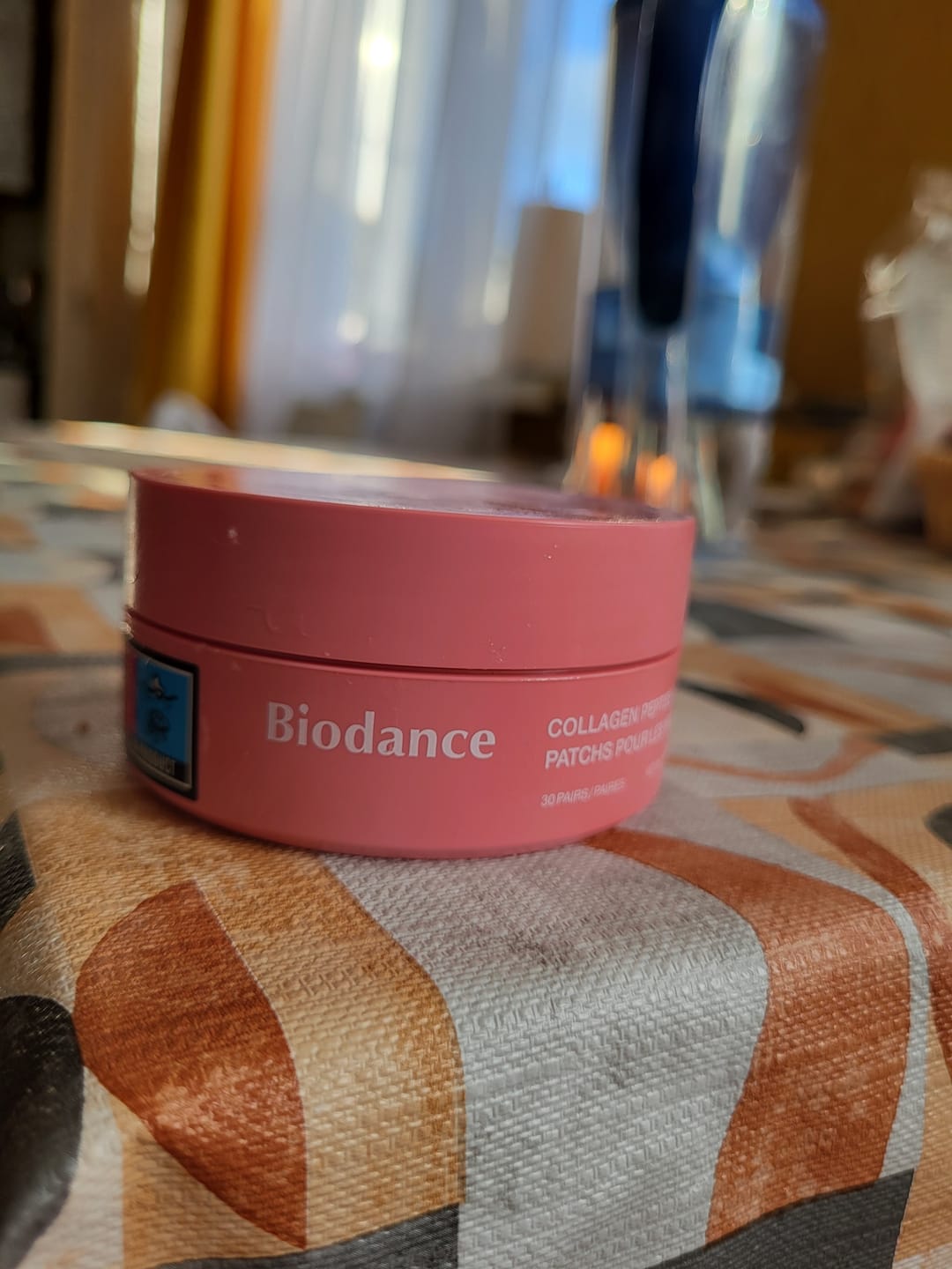 Customer photo review of Nostiprinoši acu plāksteri Biodance Collagen Peptide Eye Patches