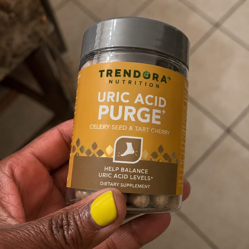 Customer photo review of Trendora Nutrtion Urgic Acid Purge
