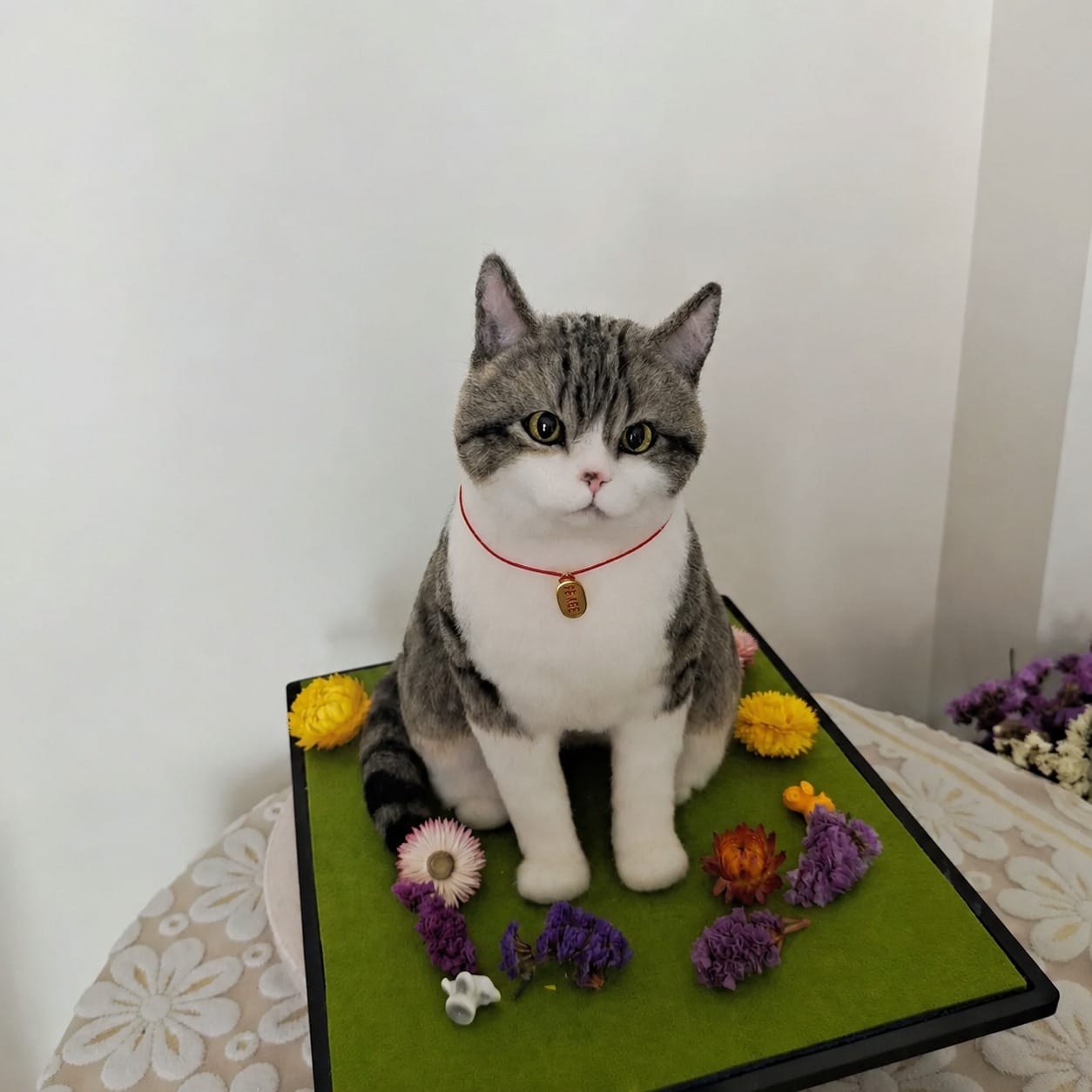 Customer photo review of Handmade Pet Felt Clones