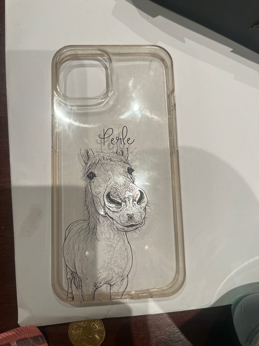 Customer photo review of Personalisierte Handyhülle - Lineart