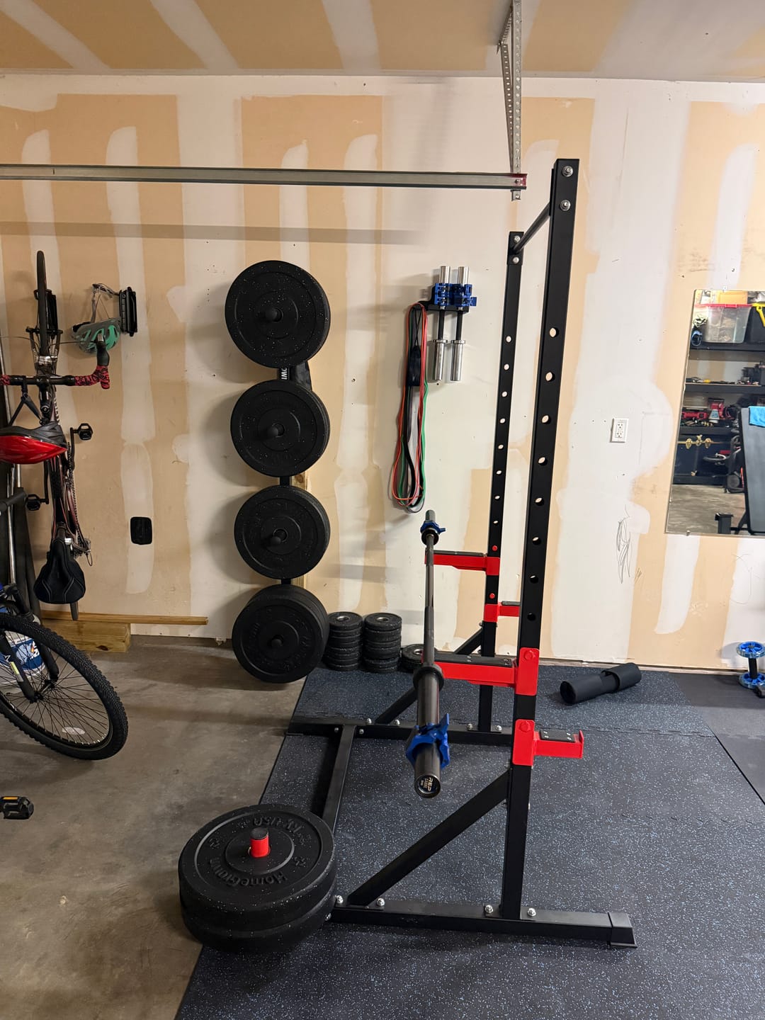 Customer photo review of Wall Mount Plate Storage Rack