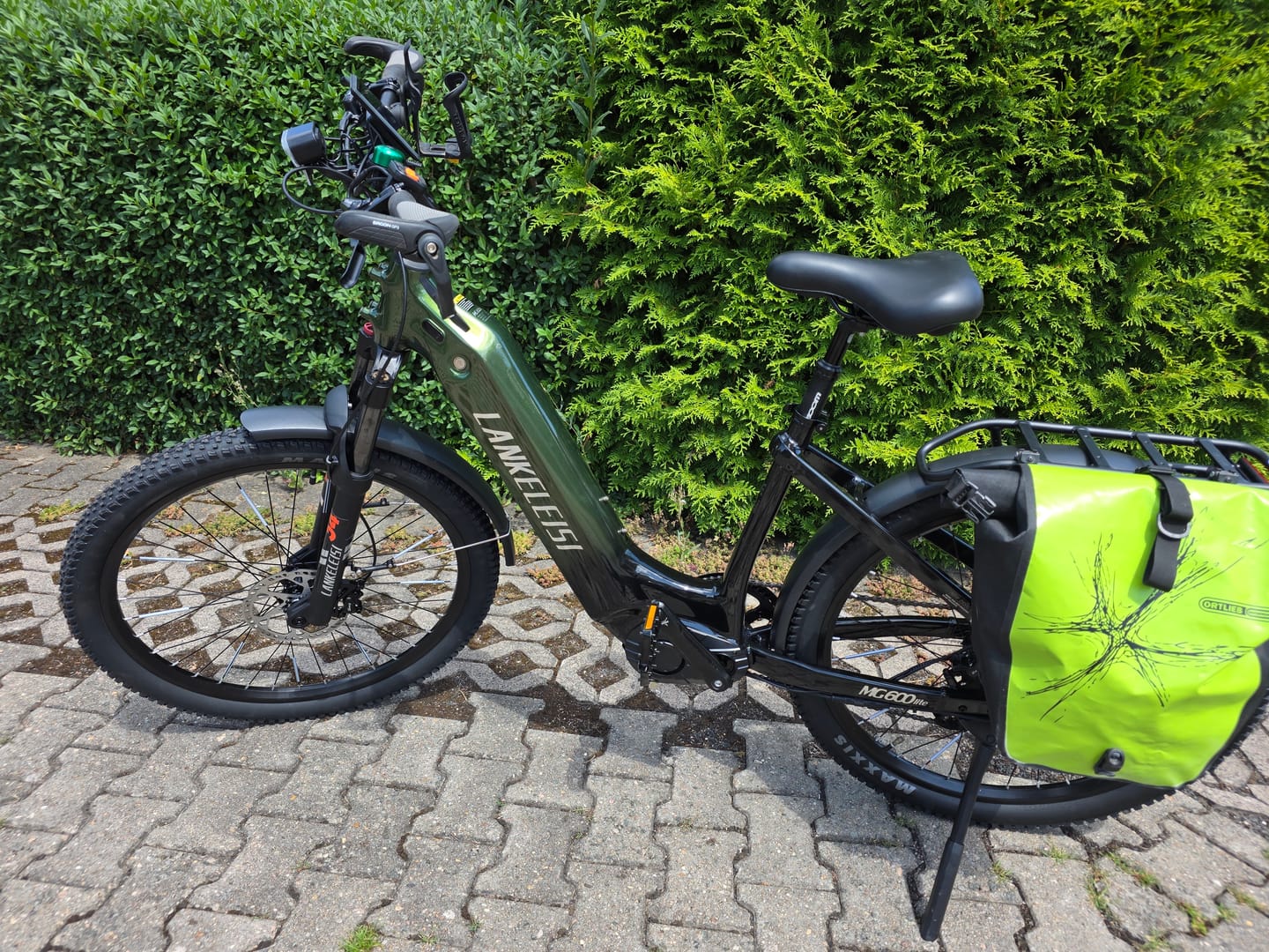 Customer photo review of Lankeleisi MG600 Lite 250W 27.5" Electric Trekking Bike 720Wh SUV E-bike with Switchable Sensor 36V 20Ah Battery