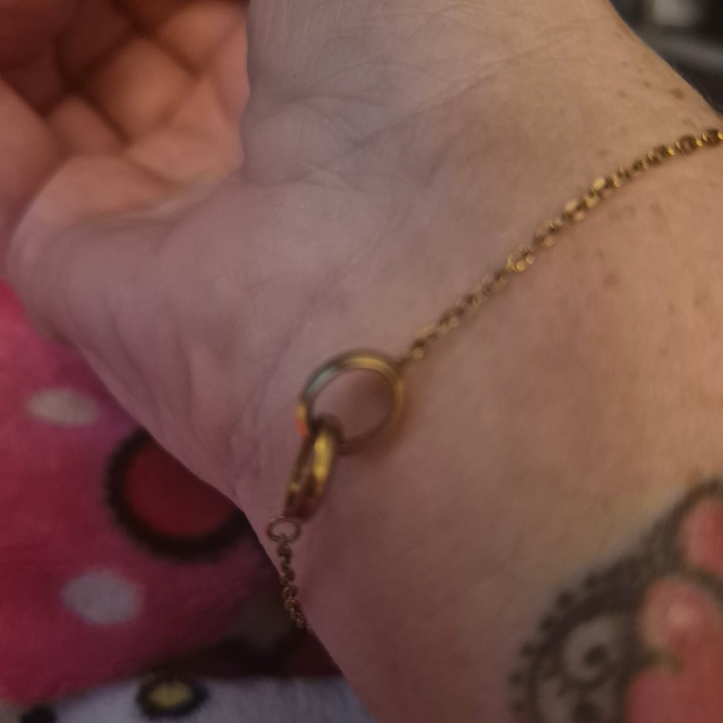 Customer photo review of Linked Bracelet