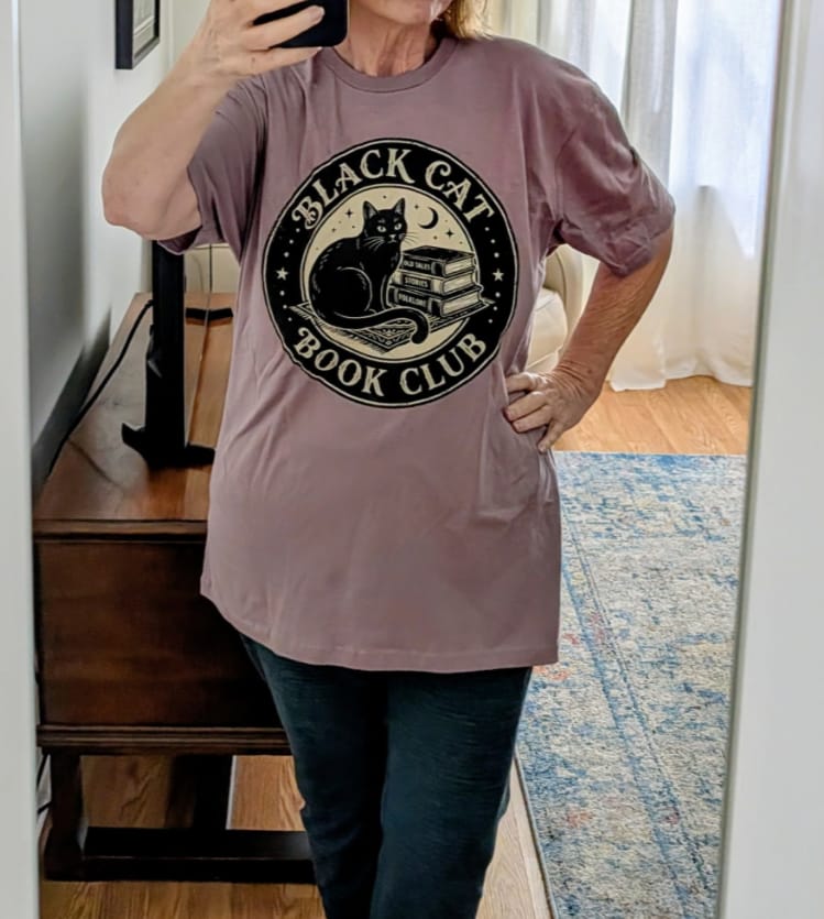Customer photo review of BC Book Club Tee