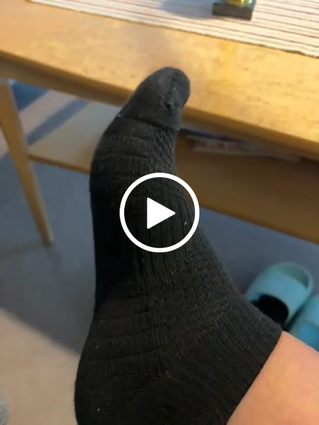 Customer video review of Ankelstrumpor i bambu med mild kompression