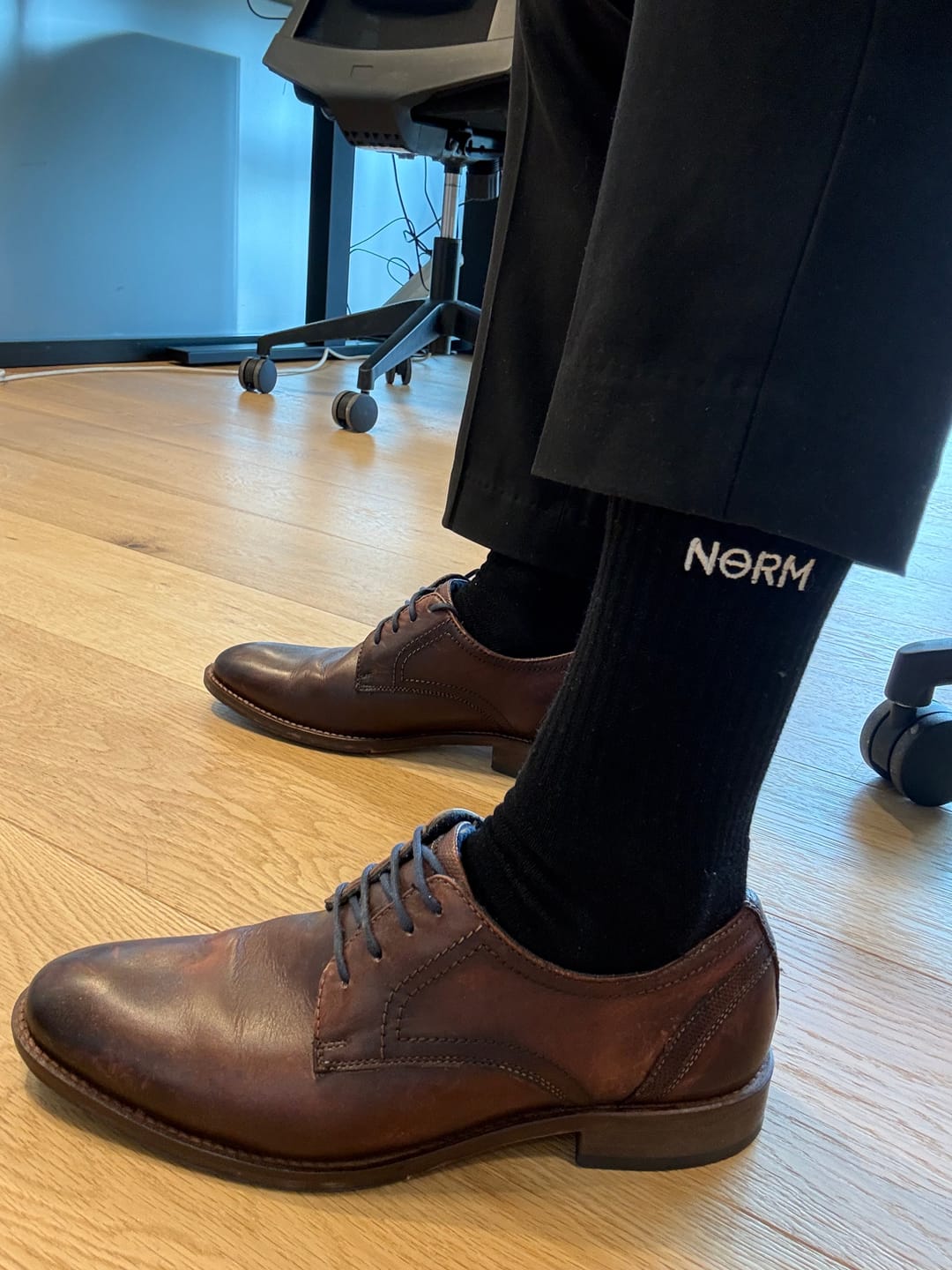 Customer photo review of Signature Crew Sock