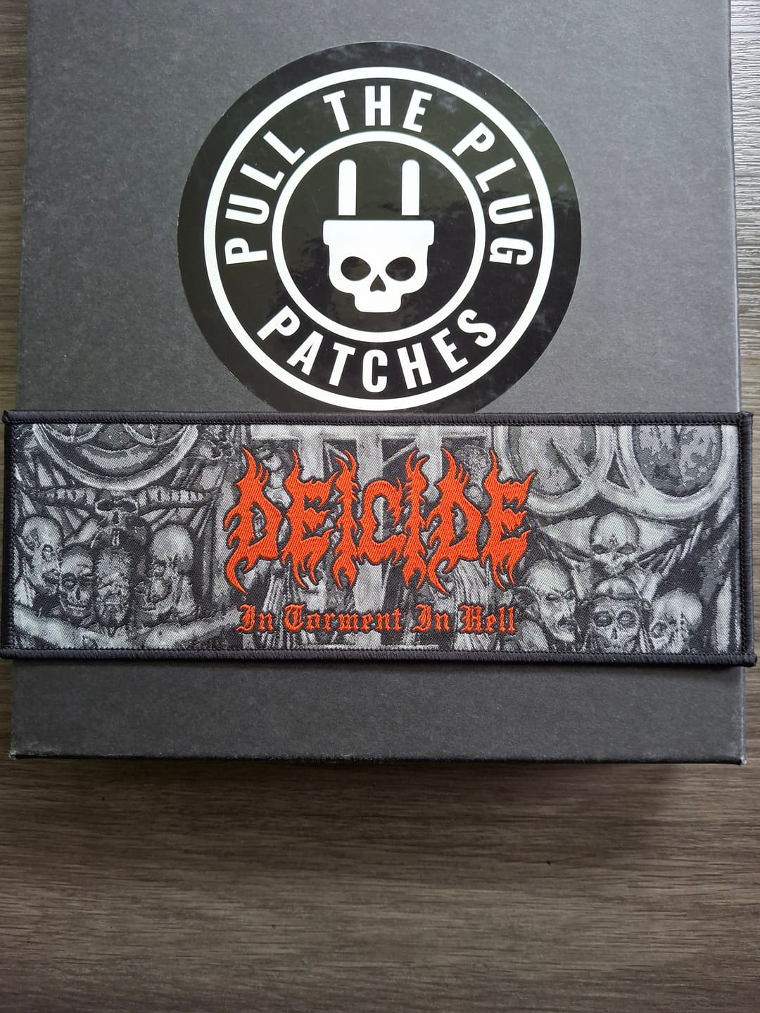 Customer photo review of Deicide - In Torment in Hell - Strip Patch