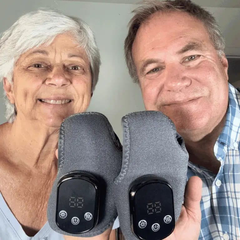 Customer photo review of FootRevive 3-In-1 Massager